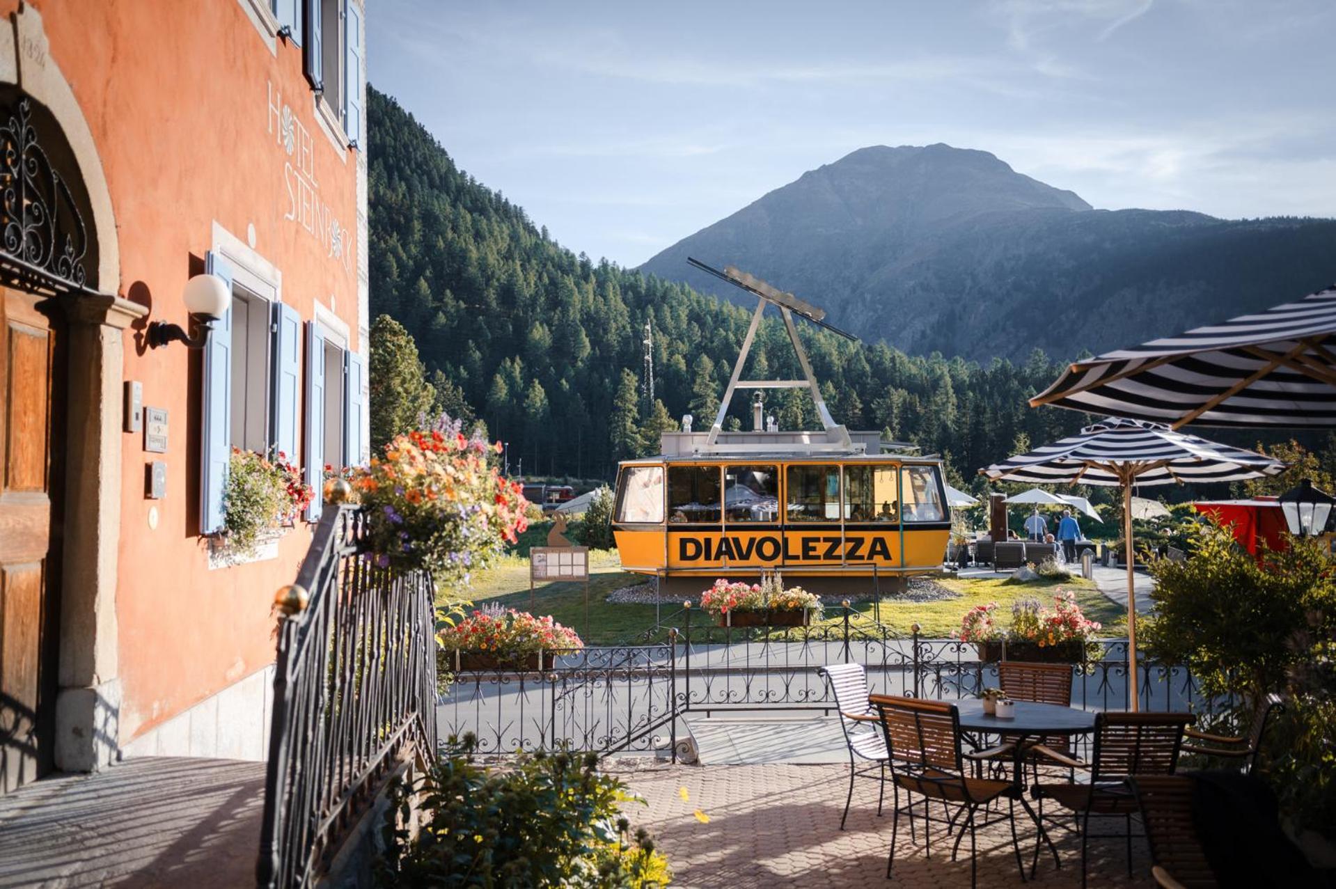 Hotel Steinbock Pontresina Zewnętrze zdjęcie
